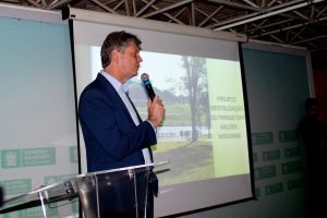 O secretário Jaime Verruck apresentou o Projeto de Revitalização do Parque das Nações Indígenas