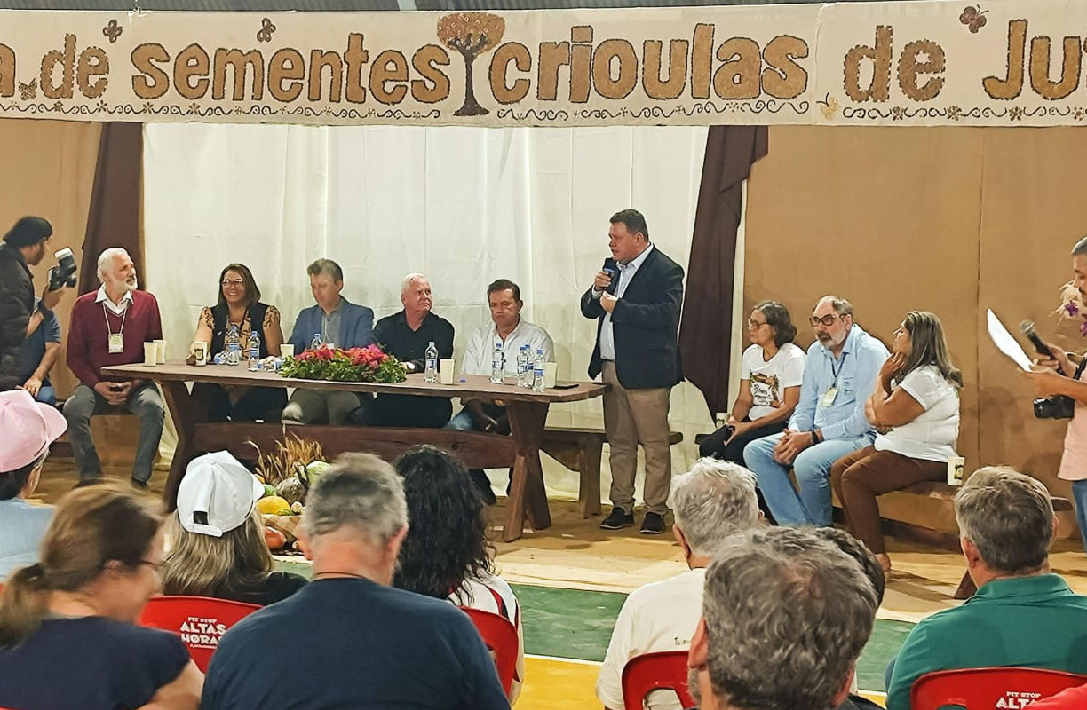 Semadesc participa da 18ª Feira de Sementes Nativas e Crioulas em Juti