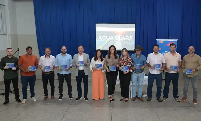 Água Clara lança Plano de Desenvolvimento Municipal e define prioridades para próximo triênio Água Clara lança Plano de Desenvolvimento Municipal e define prioridades para próximo triênio