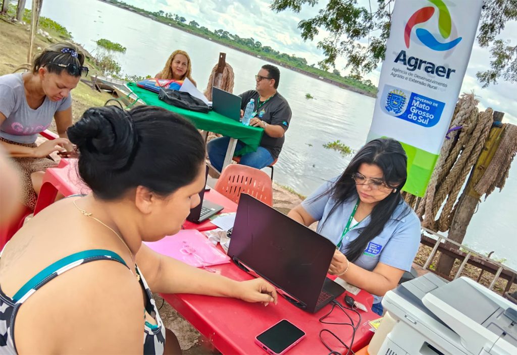 Mutirão da Agraer leva cidadania, desenvolvimento e serviços às famílias rurais de Itaquiraí Mutirão da Agraer leva cidadania, desenvolvimento e serviços às famílias rurais de Itaquiraí