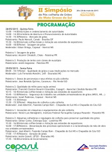 Programação - Simpósio